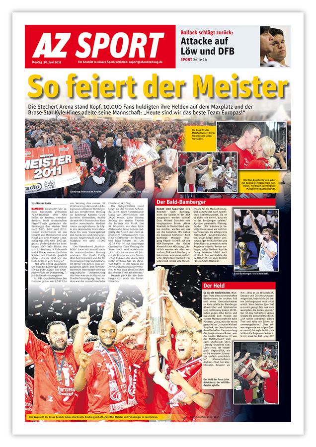 Abendzeitung Nürnberg – Referenzseite Sport