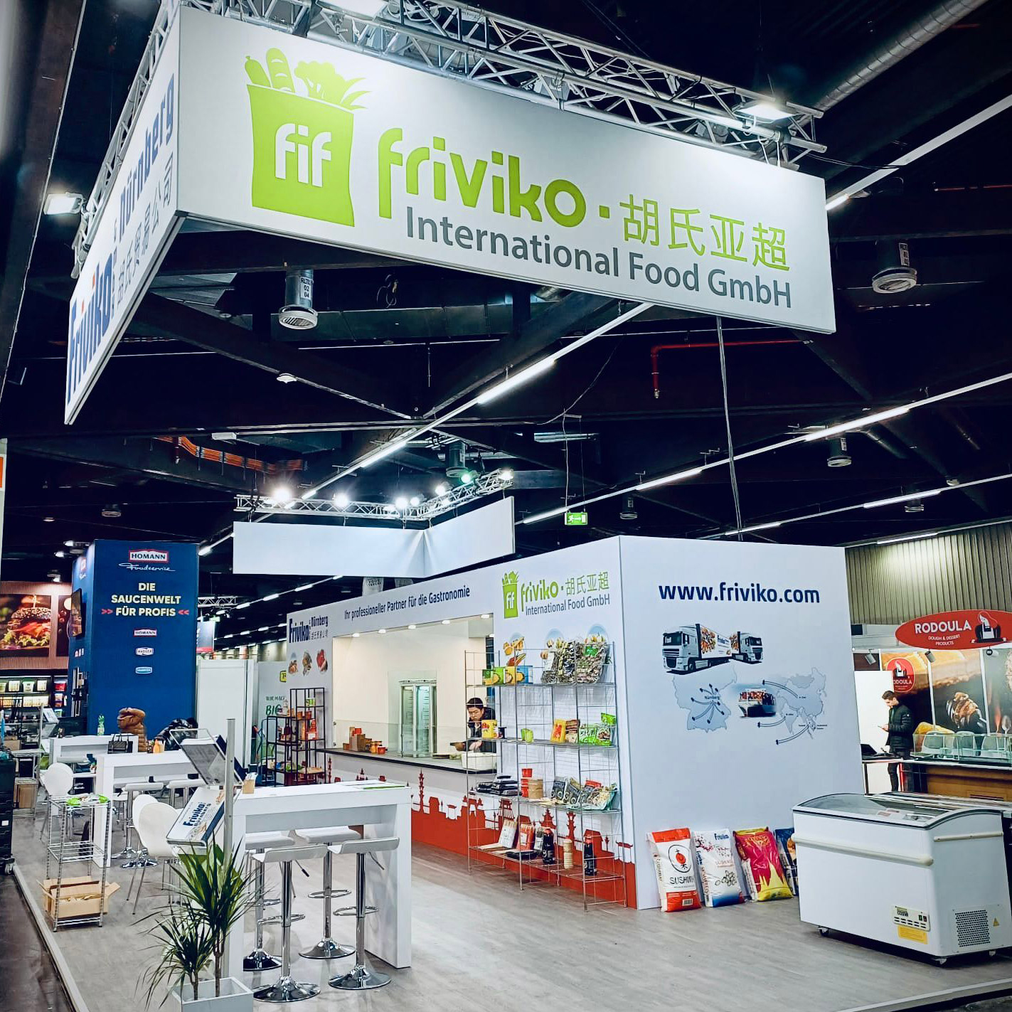 Vorschau Messeausstattung; Messestand Friviko HOGA Nürnberg